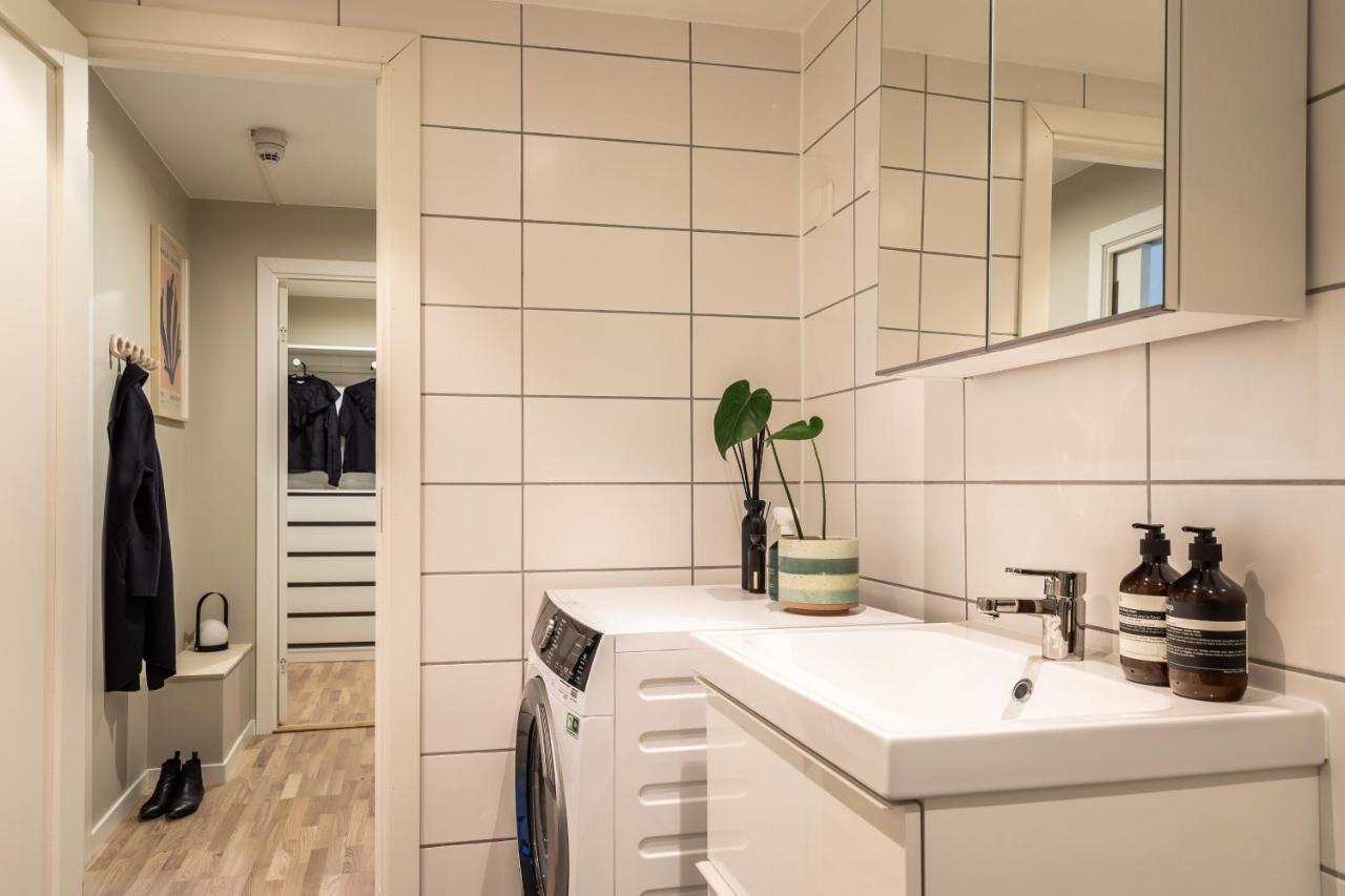 אוסלו Scandinavian Apartment With 2 Bedrooms And Terrasse - Close To Storo Storsenter And All Public Transport מראה חיצוני תמונה